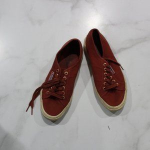 Superga Sedona Rust Orange Sneakers sz 8.5